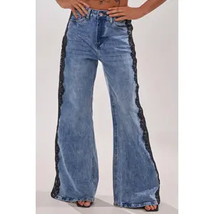 LOCKED IN LACE DENIM LOCKED IN LACE DENIM