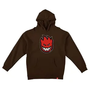 Spitfire Wheels Hoody Bighead Fill Pullover Brown/Red/Black/White