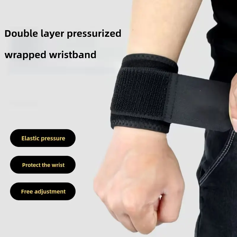 Compression Wrist Support Bracelet, Double Layer Pressurized for Fitness, Sports Accessories, Wrist Band, Sports Wristband, Daily Warmth, Enhanced Performance Protection, Perfect Gift for Birthday Mother's Day Father's Day