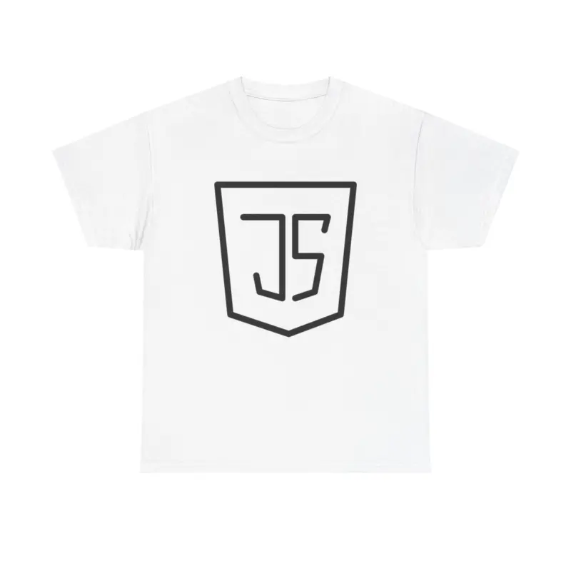 Javascript T-Shirt - java script code developer web program doc files data app