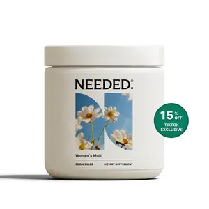Needed. Women's Multi - 90 Capsules (1 Month Supply) - for Overall Health, Fertility, Energy, and Immune health - with 23 Vitamins, Minerals and Antioxidants - Vitamin B12, B6, D3, Choline, Calcium, Biotin, Magnesium, Folate and More