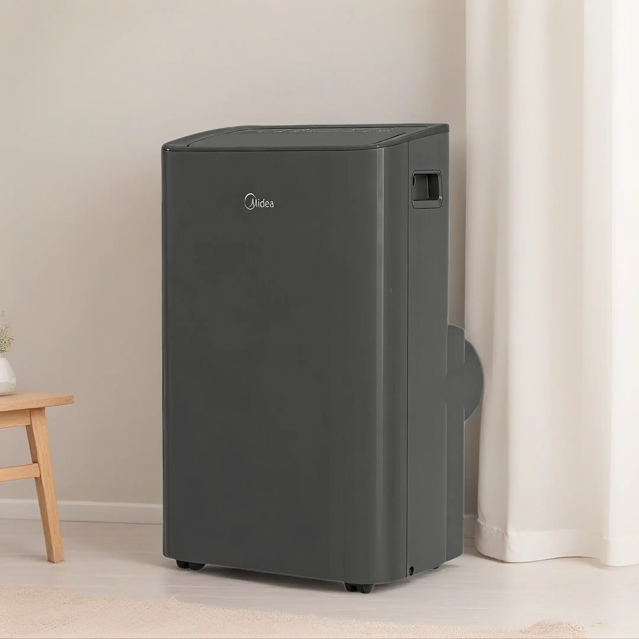 Like New Midea Smart Portable AC 8000 BTU - 3-in-1 Cooler/Dehumidifier/Fan, Covers 350 Sq Ft, Matter/Alexa/Google/Siri Certified, Window Kit Included