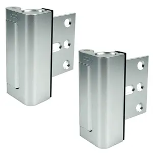 2 Pack Home Security Door Lock Withstand 800 lbs for Inward Swinging Door,Reinforcement Lock with 8 Screws to Prevent Unauthorized Entry door lock#Outdoor fun