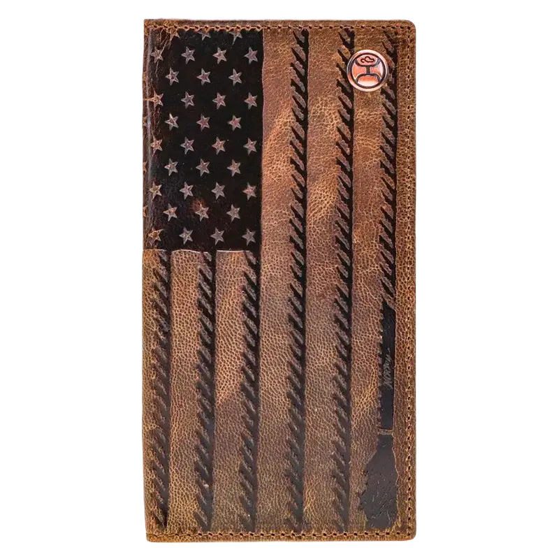 Hooey® Liberty Roper Rodeo Single Fold Wallet HW003-BRBK