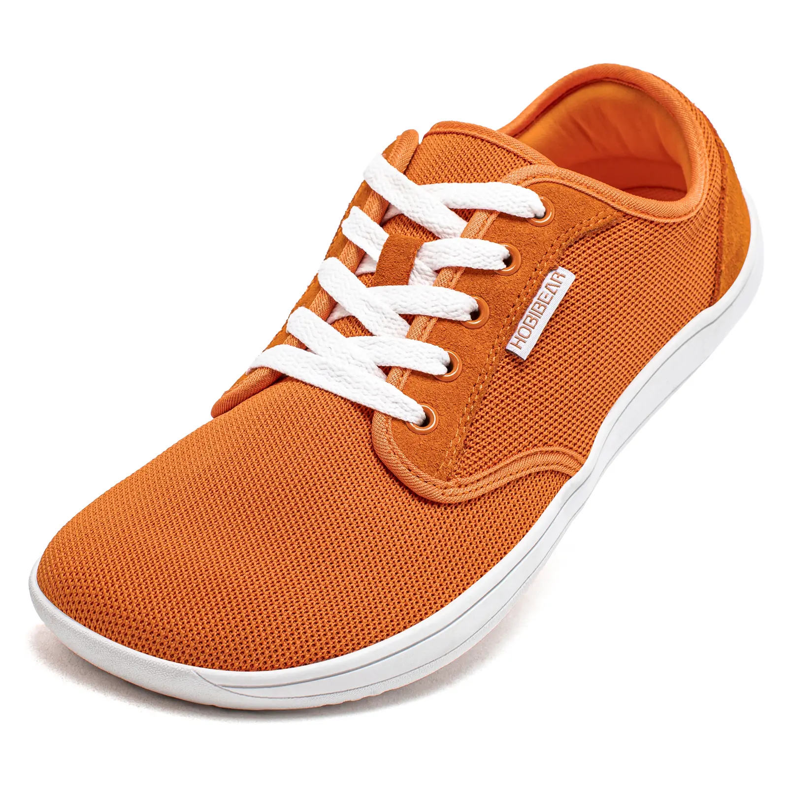 HOBIBEAR Wide Toe Fit Barefoot Minimalist Walking Sneakers Shoes - 0 Drop, Wide Width, Rubber Sole, All Seasons - Men's Casual Comfortable Outdoor Trainers (Father's Day Gift Option), Memory Foam, Wider Toebox