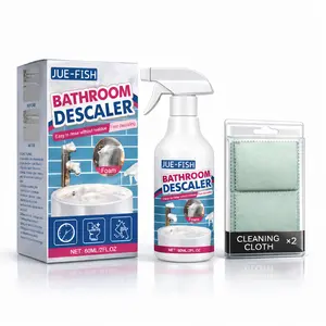 （Buy one, get one free）Bathroom cleaning spray, a foaming cleaner suitable for bathrooms, showers, and bathtubs, as well as bathroom fixtures, showerheads, faucets, mirrors, and glass.