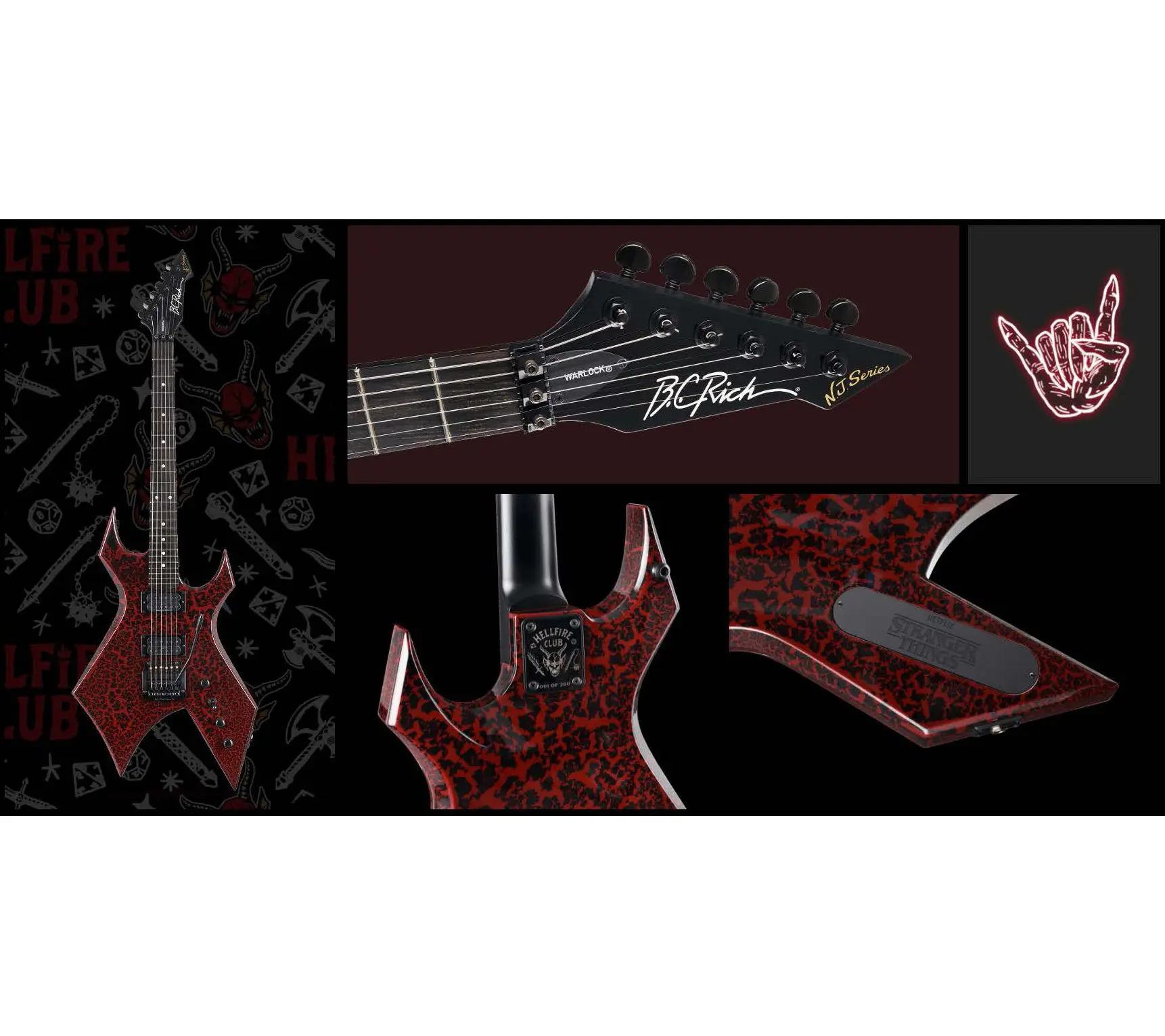 Stranger Things Eddie's Mini Guitar Stranger Things Eddie's Mini Guitar