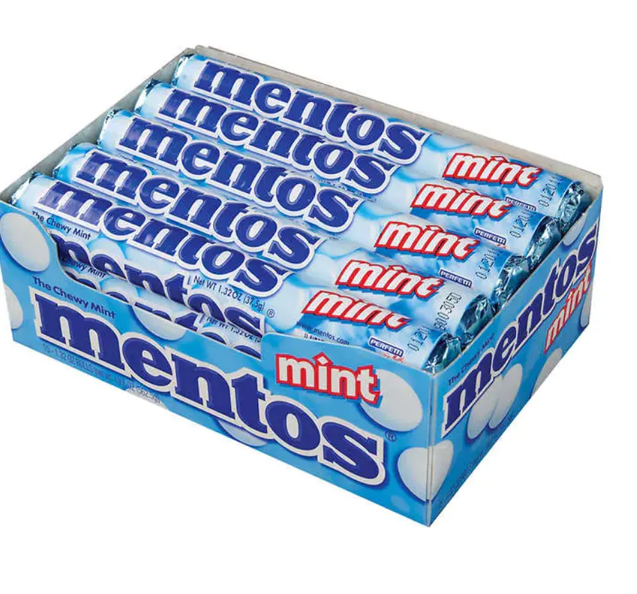 Mentos - Mint - 15-count, 1.32 oz each