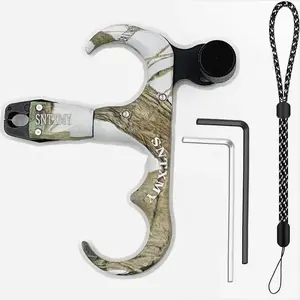 360° Rotatable Three-finger Compound Bow Release Tool, Bow Release Trigger, Archery Release Aid Tool, Shooting Equipment #GLOBAL PICKS