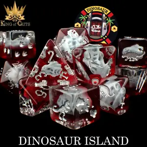 Dinosaur Island 11 Dice Set
