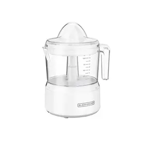 Black & Decker CJ650W Black & Decker Citrus Juicer Plastic, White