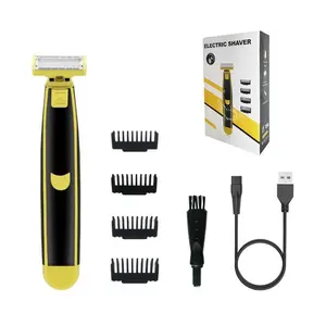 Portable Electric Shaver, USB Rechargeable Electric Shaver with Accessories, Multifunctional Shaving Razor for Men, Perfect Holiday Gift