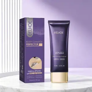 Tattoo Cover Up Concealer Waterproof Full Coverage for Scars Birthmarks Skin Imperfections Dimethicone Titanium Dioxide Formula Smooth Skin Brighten Tone Long Lasting 74ml