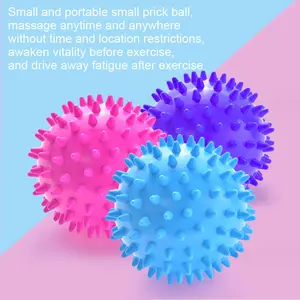 Hard Fascia Massage Ball Hedgehog Ball, Muscle Relaxation Hand Grip Ball Foot Massager, Deep Tissue Trigger Point Relief