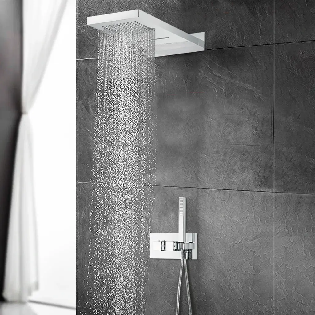 DAX Stainless Steel Shower System Thermostatic Mixer 3 Funtions (DAX-9003)
