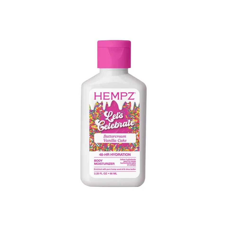 Travel-Size Let's Celebrate Buttercream Vanilla Cake Moisturizing Body Lotion