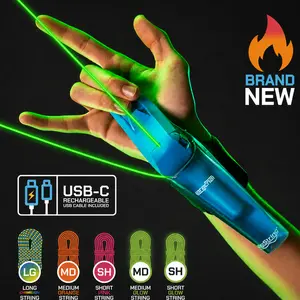 ZipString Aracna - World's First String Launching Webshooter that Glows-In-the-Dark - Perfect Gift