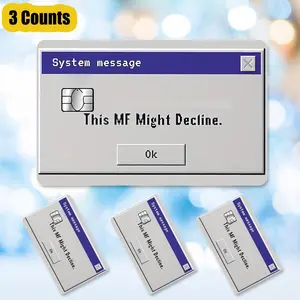 Credit Card Skin, 3 Counts/set Waterproof & Scratch-resistant Protective Sticker, Long Lasting Decorative Skin for Credit Card, Daily Use, Customized Sticker, Decal Sticker, DIY Sticker Sheets, Customizable Stickers