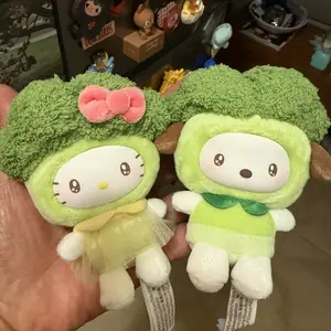TOPTOY SR Characters Fruit & Vegetable Series Cute Cartoon Character Mini Plush Keychain Blind Box - Unisex Bag Charms, Collectible Bag Accessories, Cute and Surprise Element Mini Gifts for Daily Carry#backtoschool, Cute Minis
