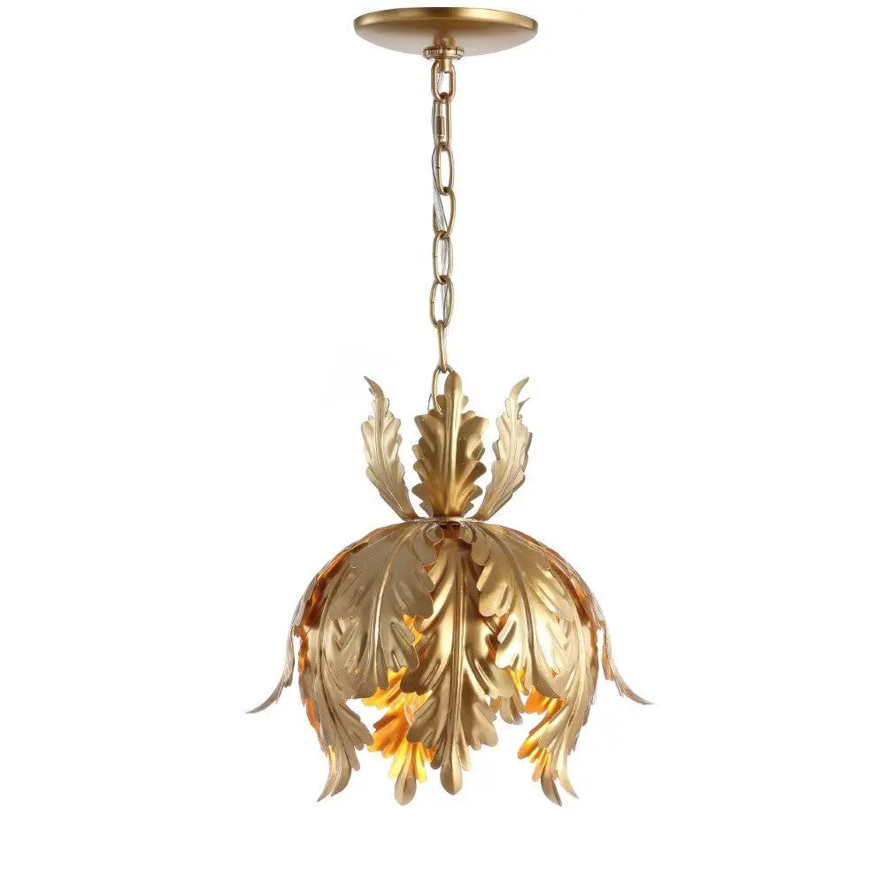 JONATHAN Y Elsa Adjustable Dimmable Integrated LED Modern Crystal Pendant Home Decor Light - for Living Room, Bedroom, Light Dimmable