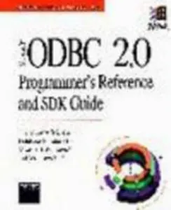 USED Book - Programmer's Reference: Microsoft Open Database Connectivity Software Development Kit : Version 2.0 for the Microsoft Windows and Windows Nt Operati (Microsoft Professional Editions) by Microsoft Press (Paperback) - english