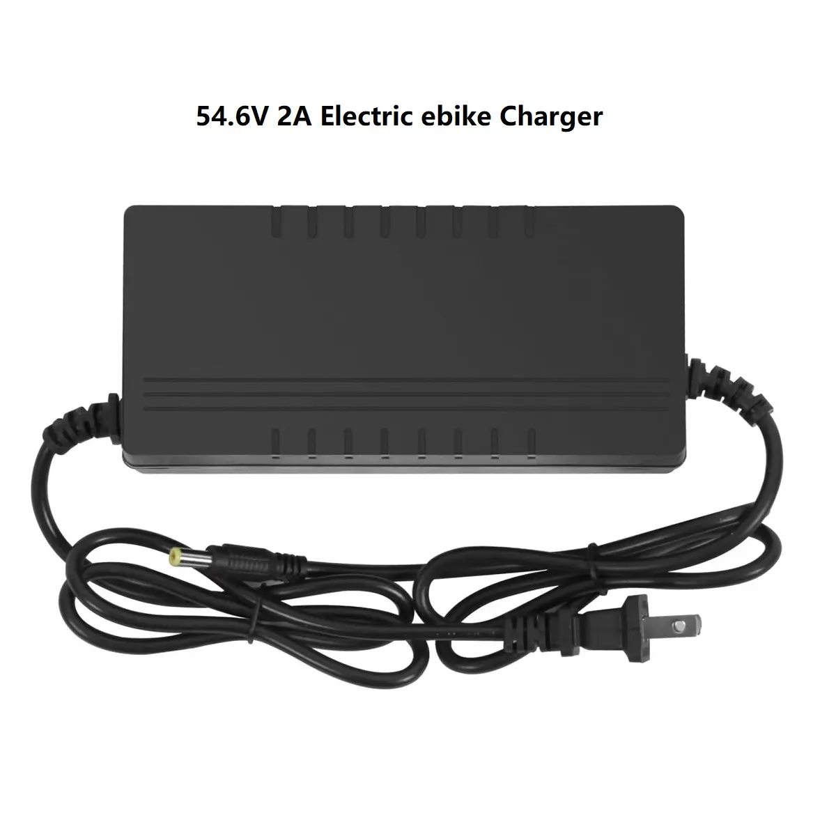 Bydrena 54.6V 2A Durable Electric E-Bike Charger for 48V Battery, Fast Charge, Voltage Protection, Black (Automotive & Motorcycle Car Battery Repair Tool), E-Bikes