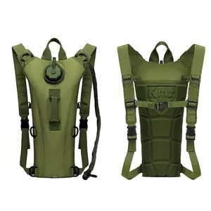 101.44oz [3L] Tactical Hydration Backpack for Men and Women - Lightweight, Adjustable Hydration Bag with Chest Strap, Leakproof Oxford Fabric, Suitable for Outdoor Hiking, Cycling, Rock Climbing, Camping Multi-Purpose, Holiday Gift