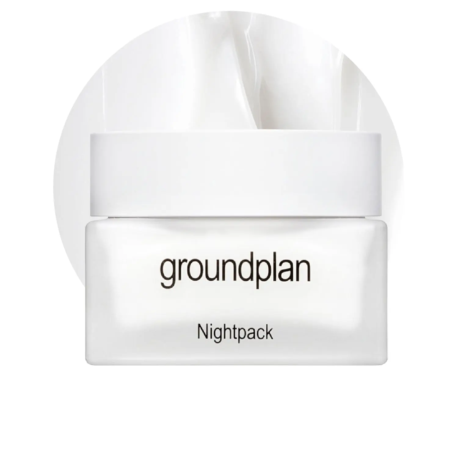 [Official GroundPlan Partner] Nightpack 1.69 fl oz – Overnight Moisturizing Mask with Macadamia, Shea Butter & Olive Oil, Lightweight Sleeping Cream for Dry Skin & Radiance Boost