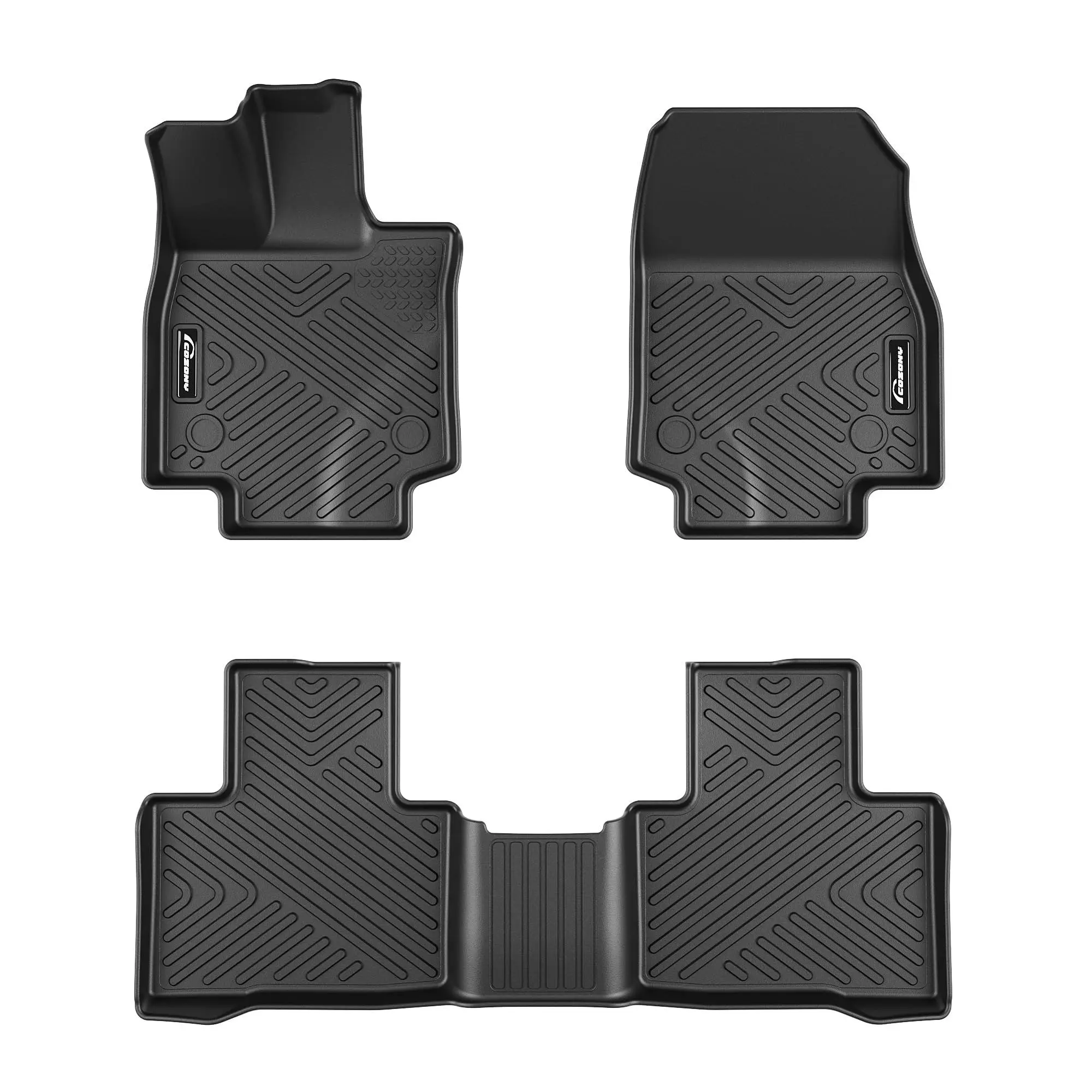 GARVEE Floor Mats for 2023 2024 2025 RX350 /RX350h /RX500h (NOT for RX450h+ PHEV), TPE  All Weather Custom Fit  Floor Liners