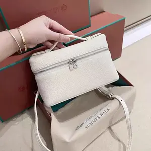 LP bag lp19 box bag genuine leather women's bag gigi piana handbag shoulder crossbody bag women