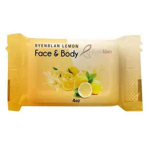 Byenblan 24  Pieces Lemon 12 for free Soap Set – Clear Skin, Even Tone,