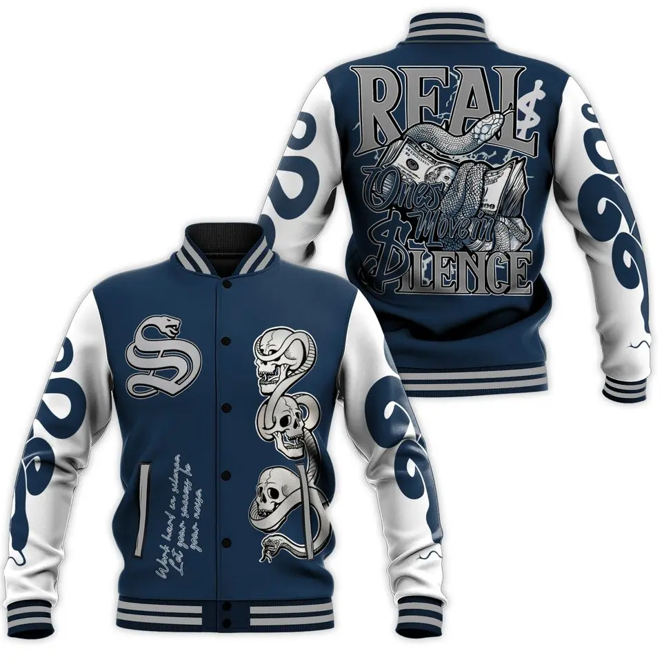 Jacket To Match AJ 12 Retro French Blue 12s Baseball Jacket, Baseball Varsity Jacket, Sporty Streetwear Look, Everyday Casual Jacket