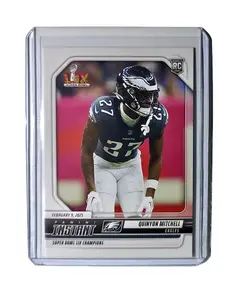 Quinyon Mitchell Rookie 2024 Panini Super Bowl LIX Champions NFL #21 Card