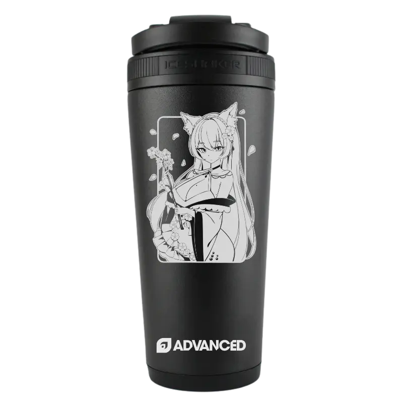 Ookamin's Custom 26oz Ice Shaker - Black