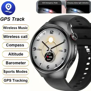 Health Smart Watch with GPS Tracking Heart Rate Monitor Blood Oxygen Sleep Tracker 100+ Motor Patterns Bluetooth Calls Online Navigation Best Wrist Partner