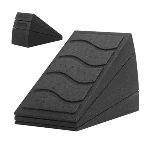 Adjustable Calf & Ankle Stretching Board with Yoga Wedge – 3-in-1 Squat Slant Board, Non-Slip Fitness Foot Pads for Yoga/Pilates/Rehab, Portable Incline Exercise Tool for Flexibility Training