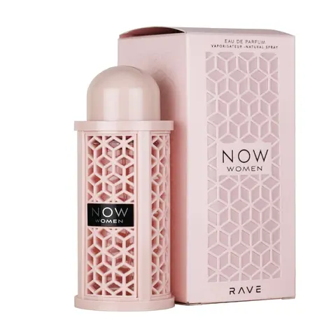 Lattafa Rave Now Eau de Parfum Spray for Women, 3.4 Ounce