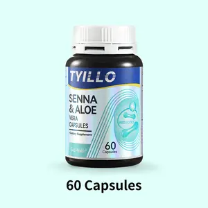 TYILLO 14 Day Health Dietary Supplement - 60 Capsules Suitable for All Individuals - gut biome&gut health supplements - Senna Leaf Extract -vital source nutrition - Health Supplement Intestinal cleansing natural energy boost