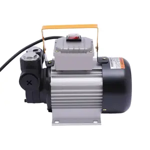 High Flow Oil Transfer Pump 550W 110V US Plug 15m Lift For Diesel Kerosene Engineering Machinery Anti-Leak Design Hand Fuel Pump Heavy Duty