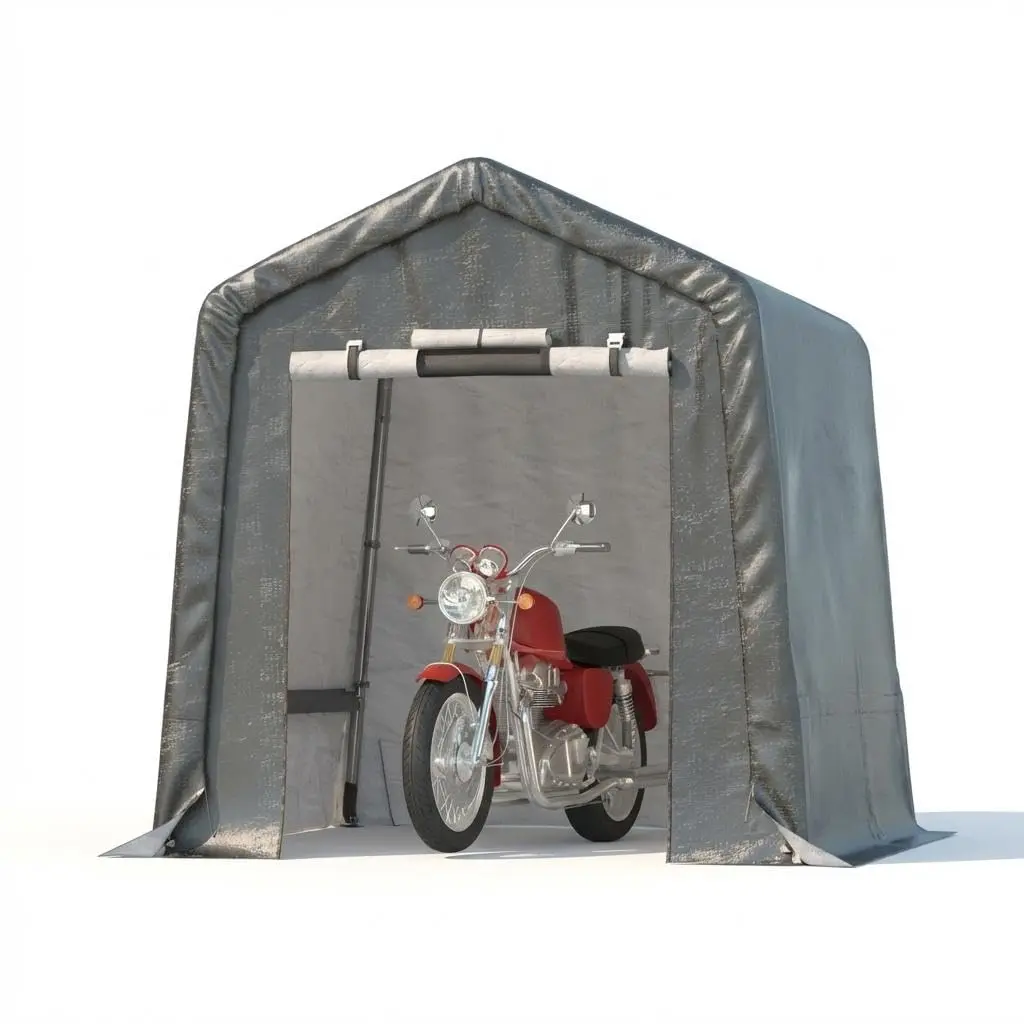 Garvee 6X8 ft Heavy-Duty Portable Outdoor Storage Shed