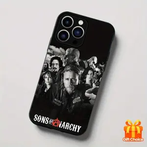 Hot Classic TV S-Sons of A-Anarchy phone case For iPhone 17/16/15/14/13/12/11/Pro/ProMax/Plus/Air/Xsmax/E, Samsung S26/S25/S24/S23/S22/Plus/Ultra/Fe/Edge, Shockproof Transparent Soft Back Cover, Anti-Fall, Ultra-Thin, Trendy Case, pretty Christmas Gift