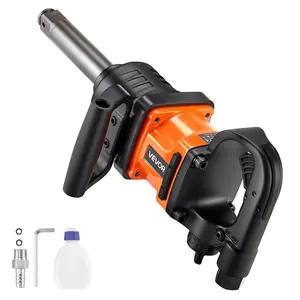 fathersdaygift VEVOR 1 Inch Air Impact Wrench, Up to 1800 ft-lbs Nut-Busting Torque, 18.7 lbs Lightweight Pneumatic Impact Gun with 6 Extended Anvil for Heavy Duty Repairs and Maintenance