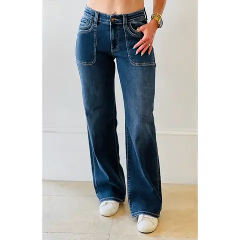Judy Blue Between the Seams Jeans (Reg. and Plus)