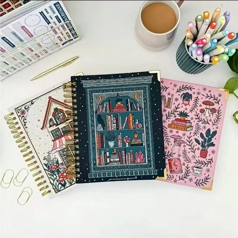 Reading Tracker Magazine for Book Lovers, Dateless Notebook to Track Reading Progress, Ideal for Bibliophiles, No-Date Journal, Reading Journal Planner