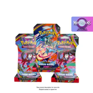 Chaos Rising 3-Pack Sleeved Bundle - Pokemon