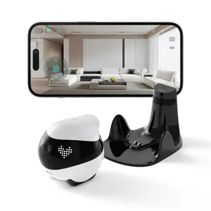 EBO Air 2 – Pet-Friendly Interactive Home Robot with 2K HD Camera, Auto Obstacle Avoidance, Laser Play & AI Voice | Smart Companion for Pets, Security & Family Connection