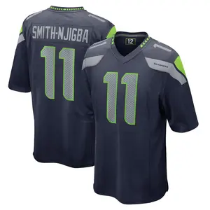 Unisex Football Seahawks Team Jaxon Smith-Njigba Game Jersey - College Navy