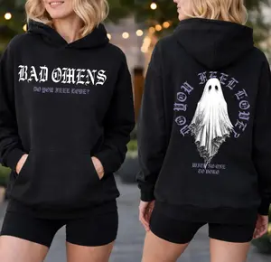 Bad Omens Ghost Shirt 2026, US Tour Concert Tee, Gothic Rock Band T-Shirt, Tour Dates Hoodie Sweatshirt, Gift for Rock Music Fans
