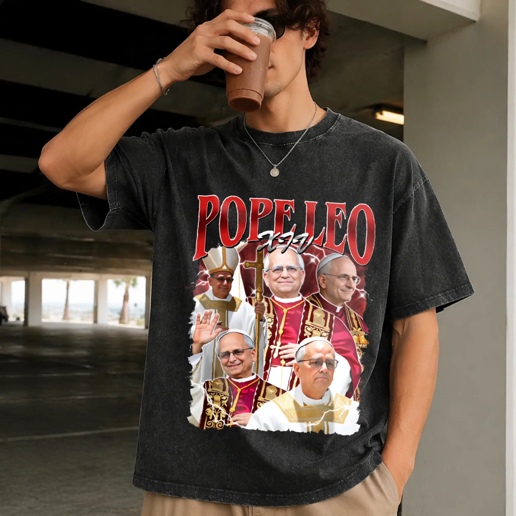 Pope Leo XIV First American Pope Shirt, Religious Shirt, New Pope Shirt, Pope Leo XIV Shirt, Pope Leo XIV Catholic T-Shirt