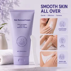 New 2026 Hair Removal Cream for Women & Men – Underarm & Bikini Area – Smooth Skin in 5–10 Minutes – Painless Formula for Sensitive Skin – No Razor Bumps-Sensitive Skin Friendly / Fast Shipping Skin Soothing Body Care